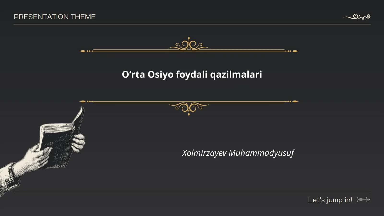 Oʻrta Osiyo foydali qazilmalari