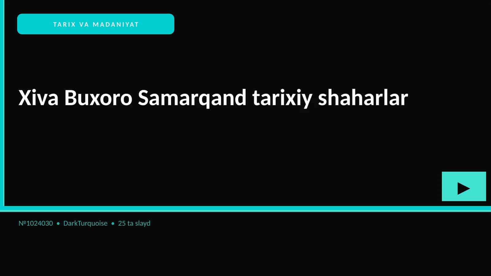 Xiva Buxoro Samarqand tarixiy shaharlar