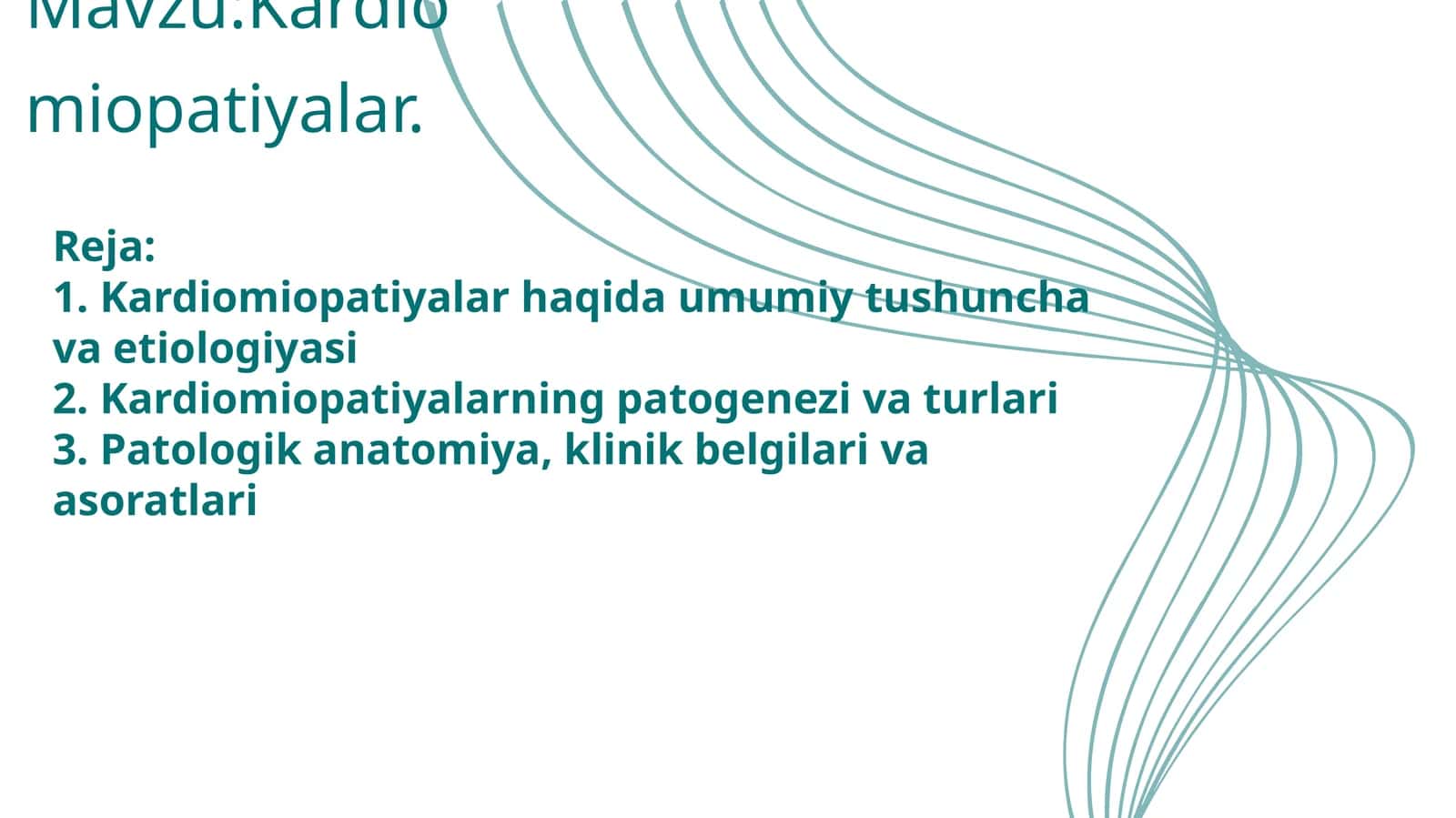 Kardiomiopatiyalar