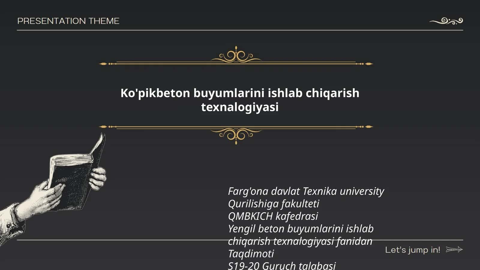 Ko'pikbeton buyumlarini ishlab chiqarish texnalogiyasi