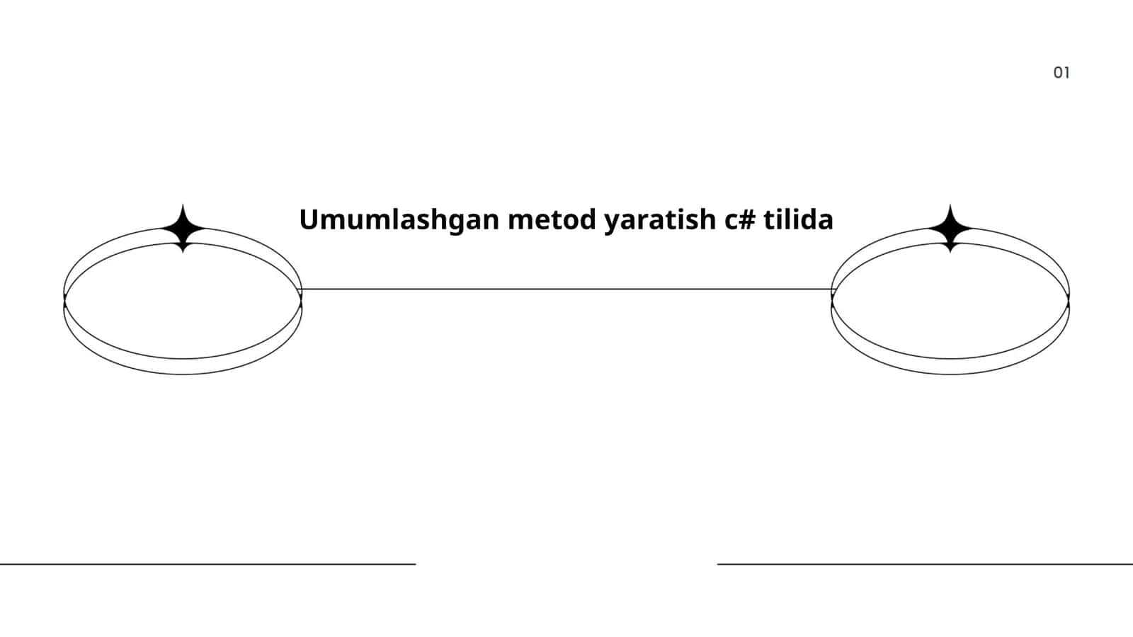 Umumlashgan metod yaratish c# tilida