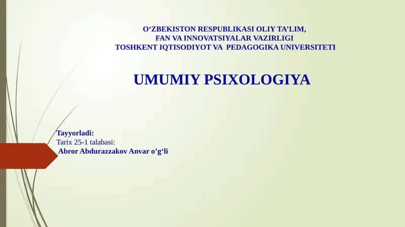 O‘quv faoliyati motivlari