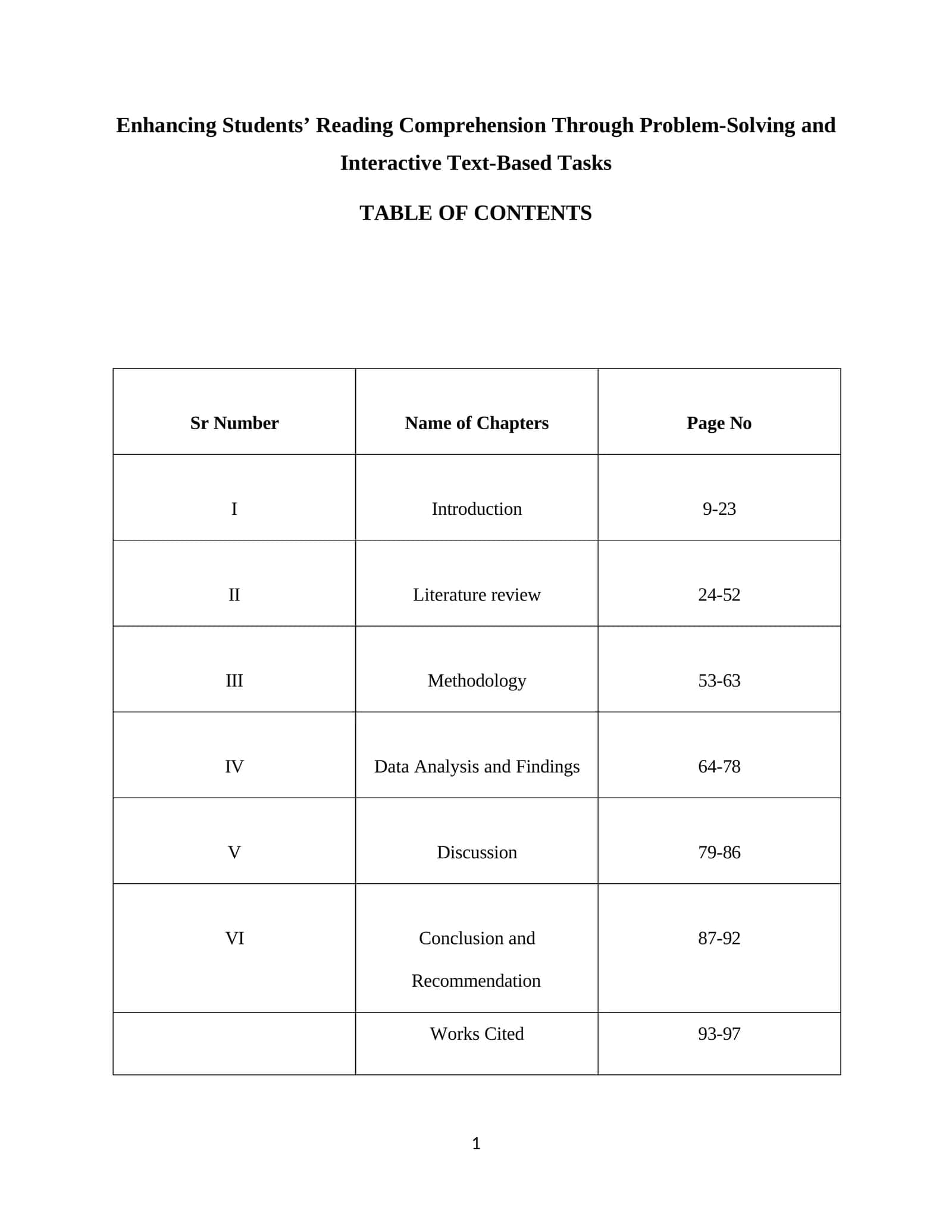 Enhancing Students’ Reading Comprehension Through Problem-Solving and Interactive Text-Based Tasks