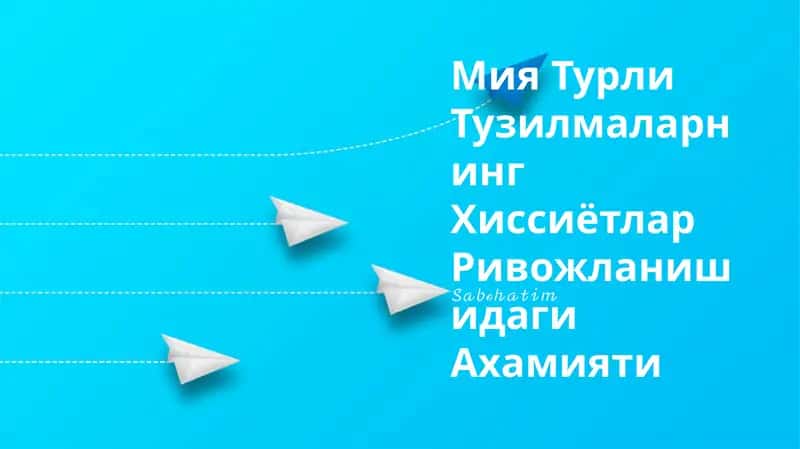 Мия Турли Тузилмаларнинг Хиссиётлар Ривожланишидаги Ахамияти