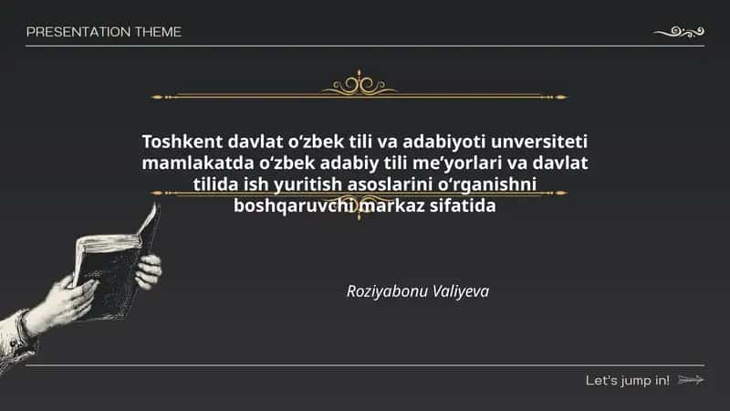 Oʻzbek adabiy tili me’yorlari