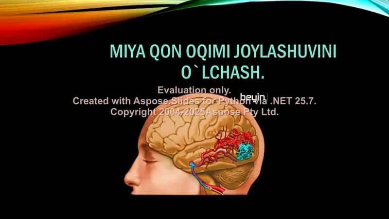 Miya Qon Oqimi Joylashuvini O'lchash