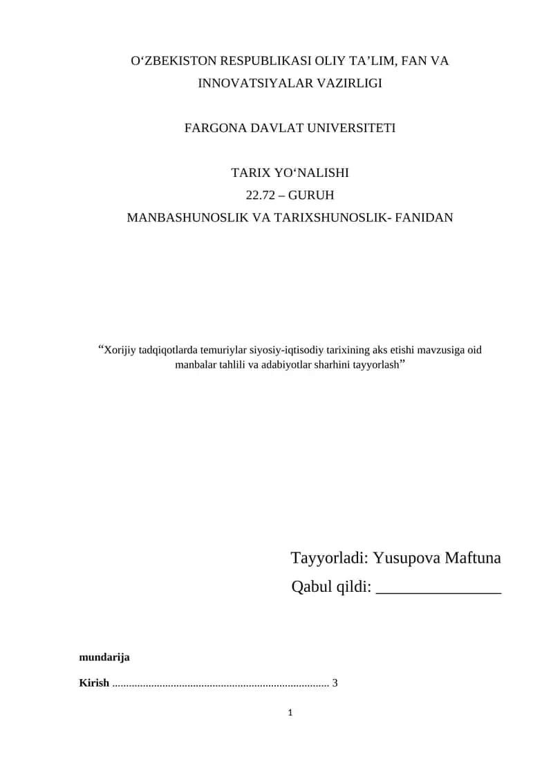 Temuriylar imperiyasi