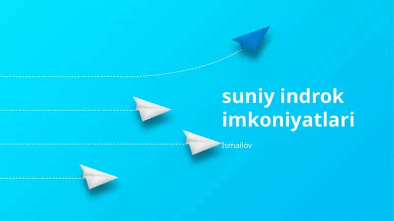 Suniy intellektning kelajagi
