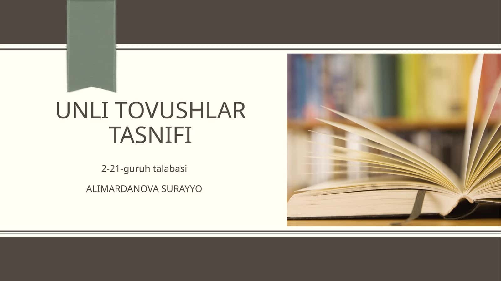 Tovushlar va harflar, unli undosh tovushlarning xususiyatlari bilan tanishtirish