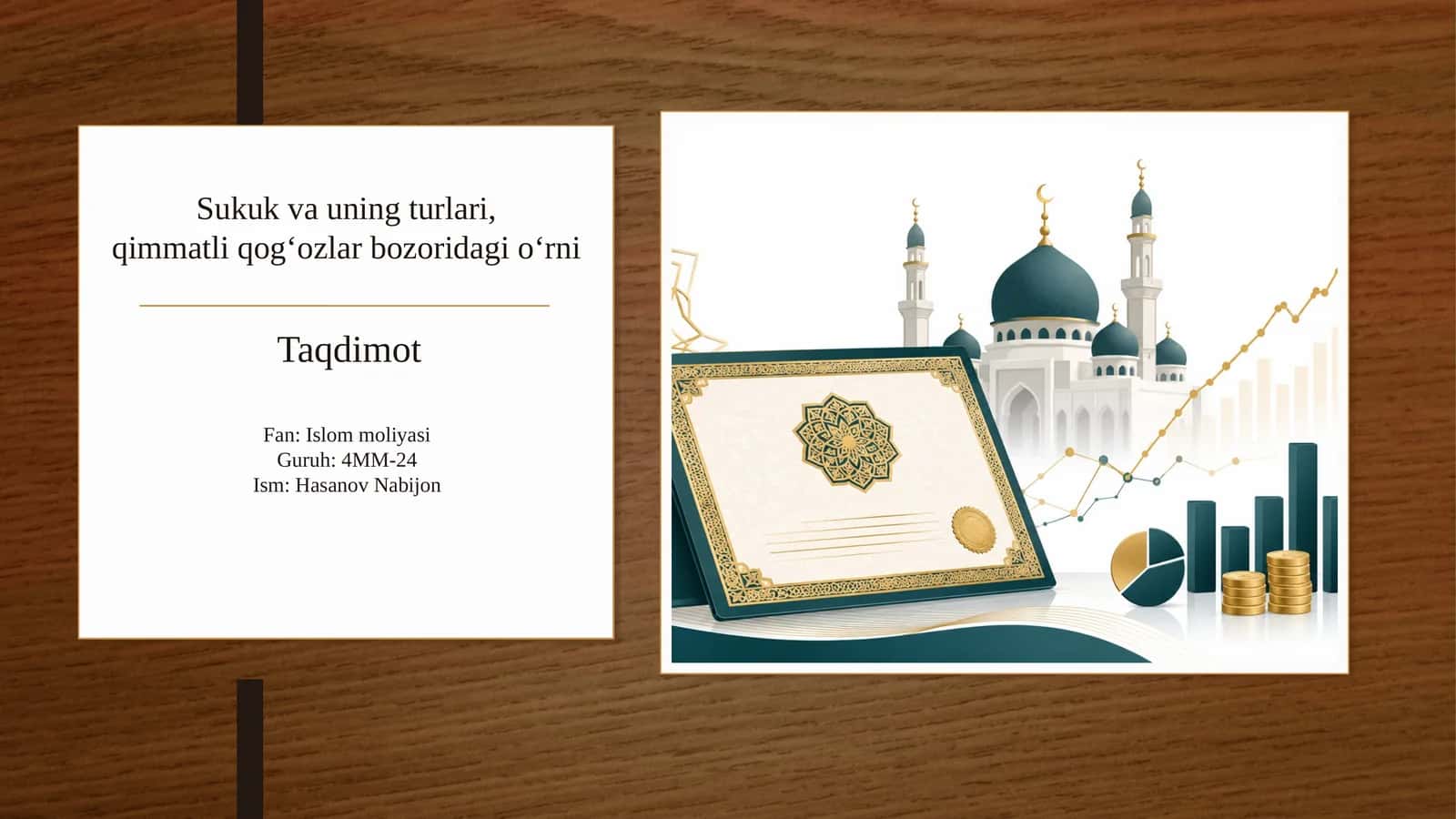 Sukuk va uning turlari