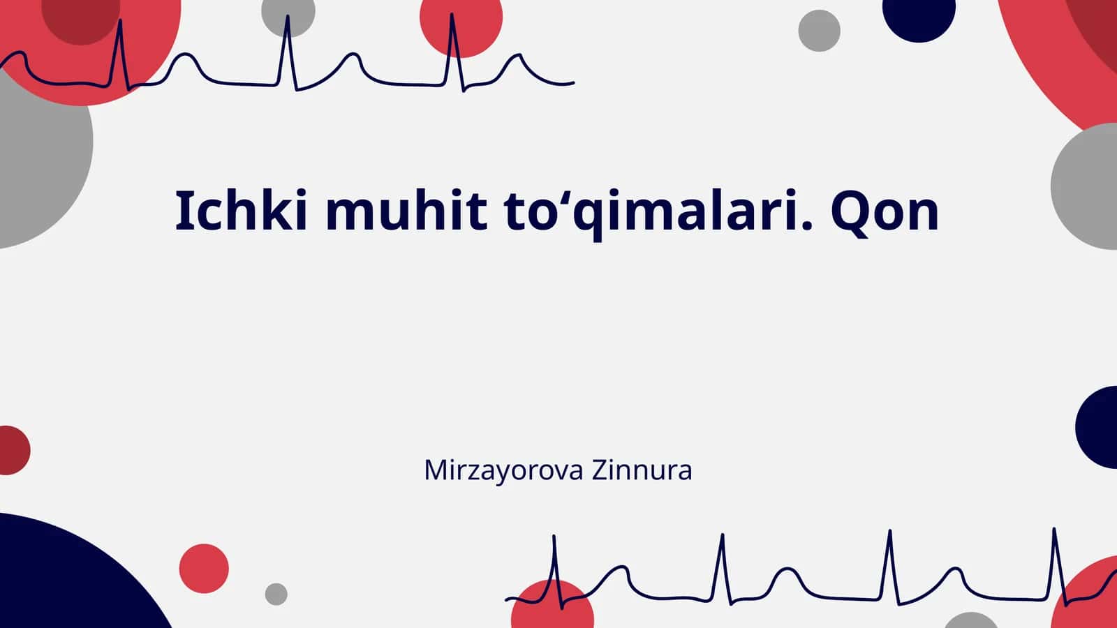 Qon to'qimalari