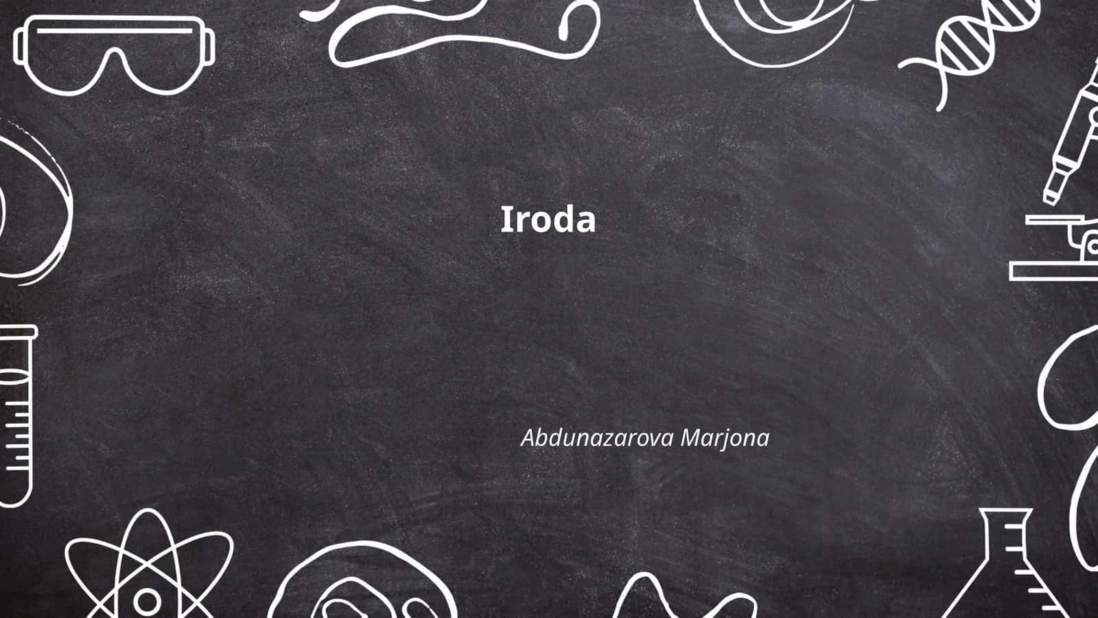 Iroda madaniyati