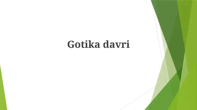 Gotikadavri