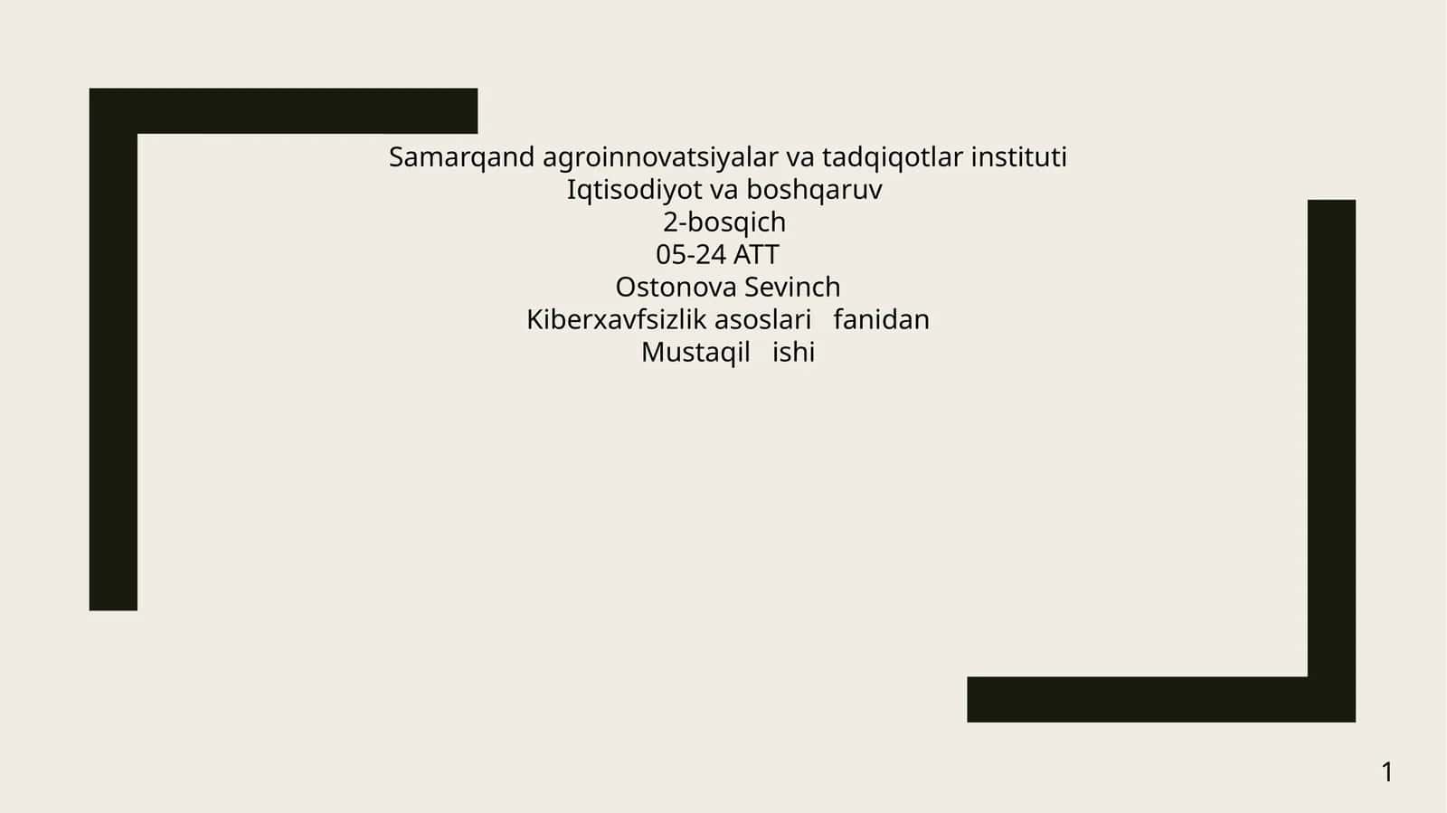 Identifikatsiya va autentifikatsiya tushunchasi va vazifalari