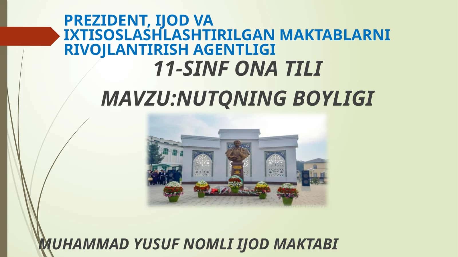 NUTQNING BOYLIGI