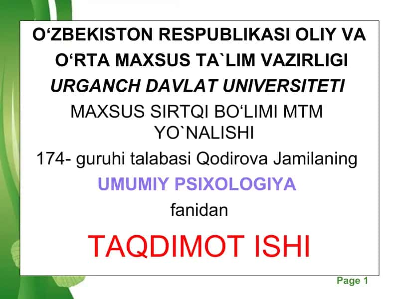 Ong va ruhiyat