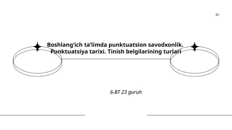 Boshlangʻich ta’limda punktuatsion savodxonlik