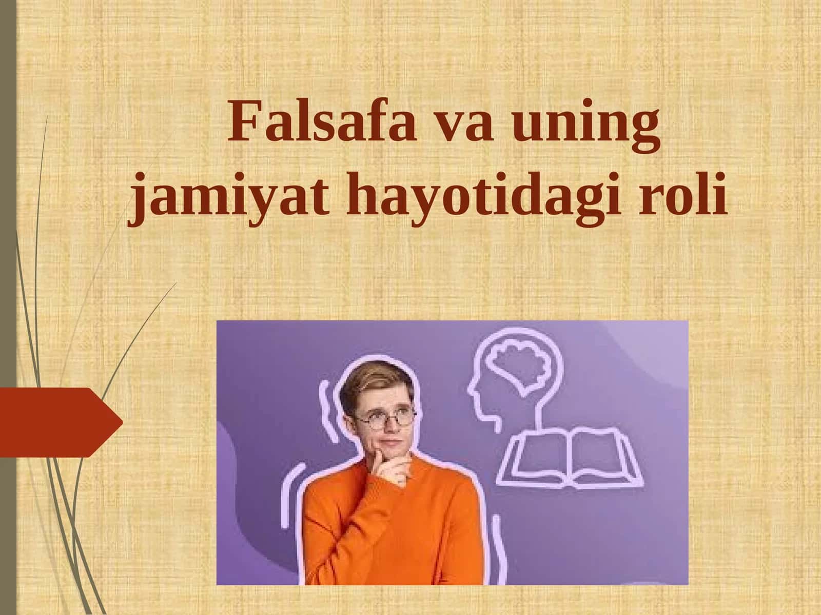 Falsafa va uning jamiyat hayotidagi roli