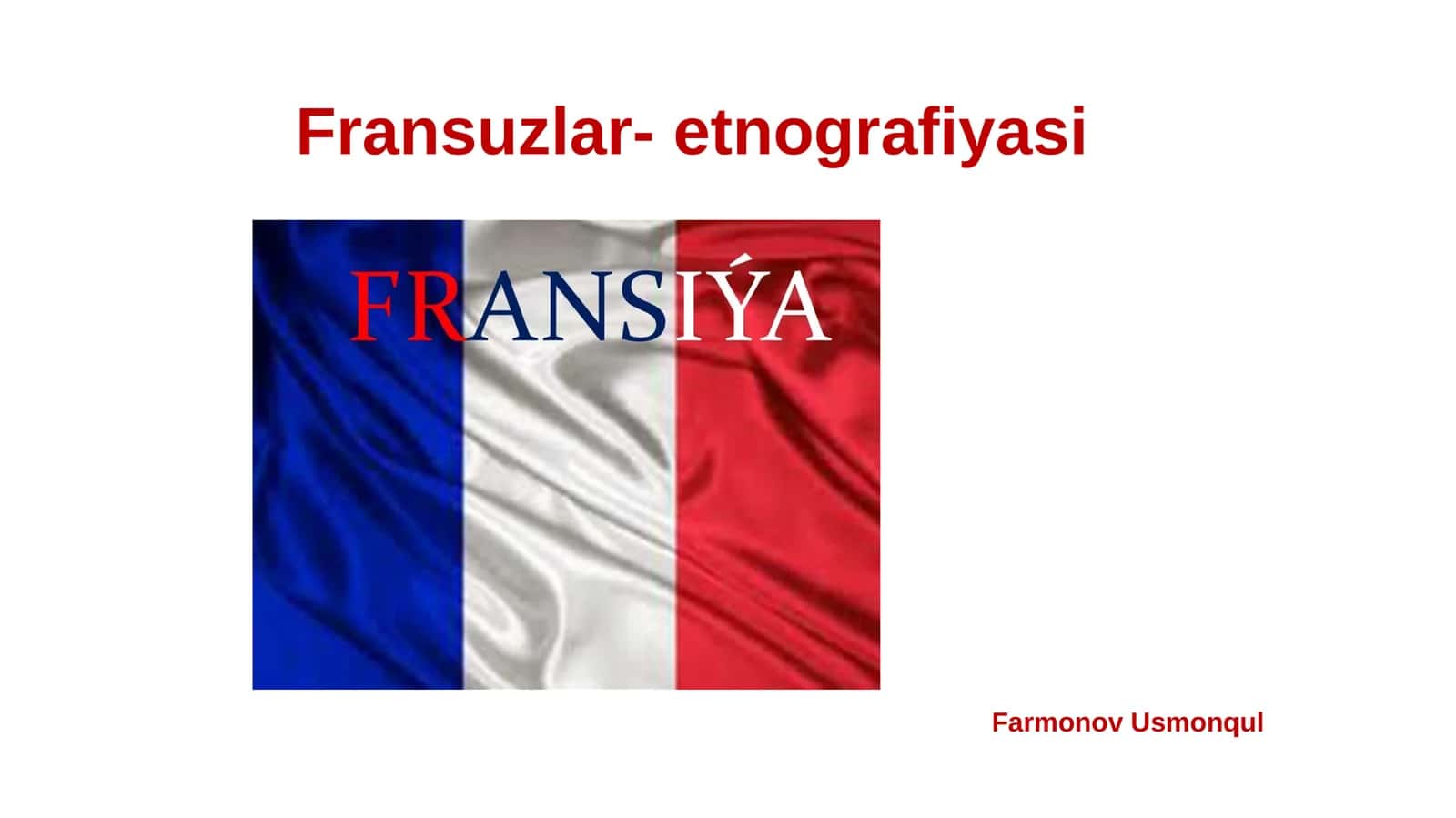 Fransuzlar-etnografiyasi