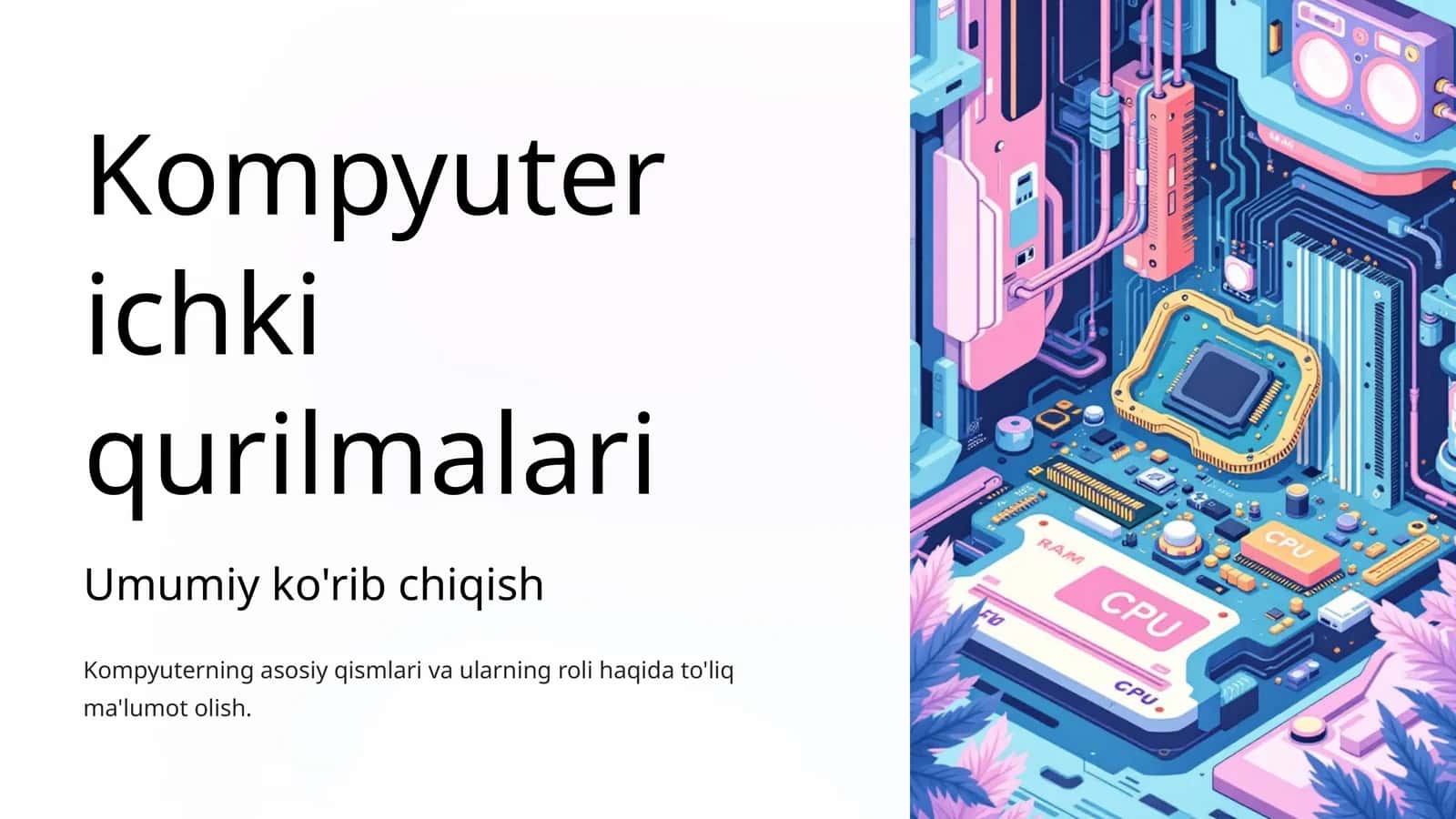 Kompyuter ichki qurilmalari