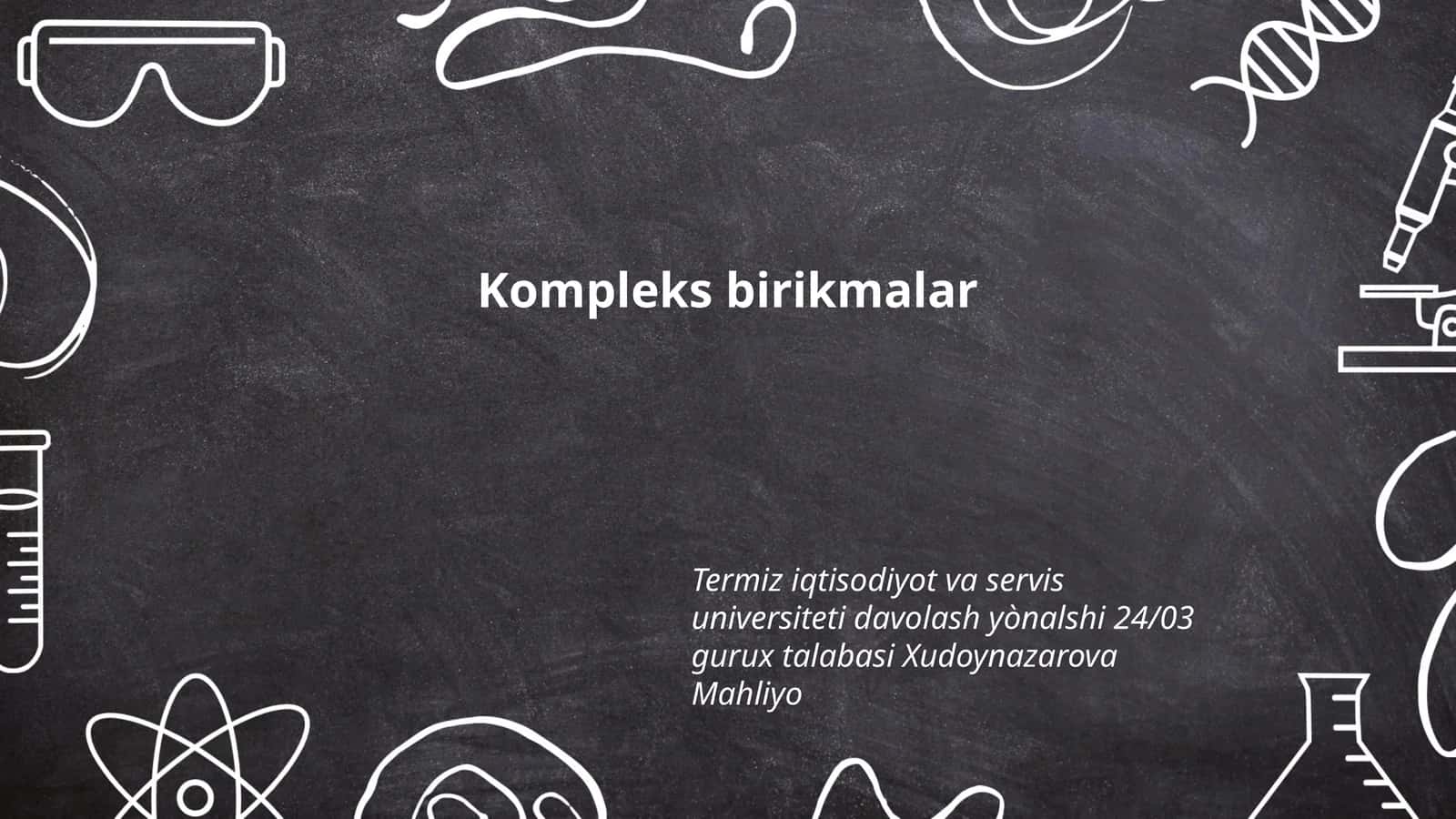 Kompleks birikmalar