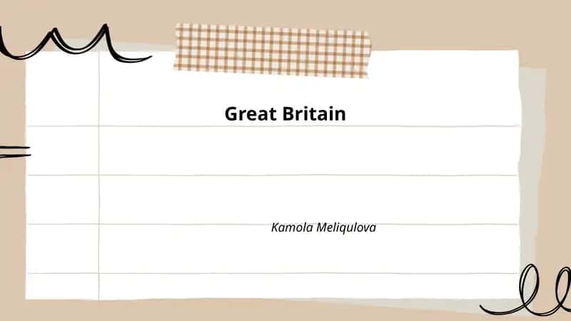 Geography of Great Britain