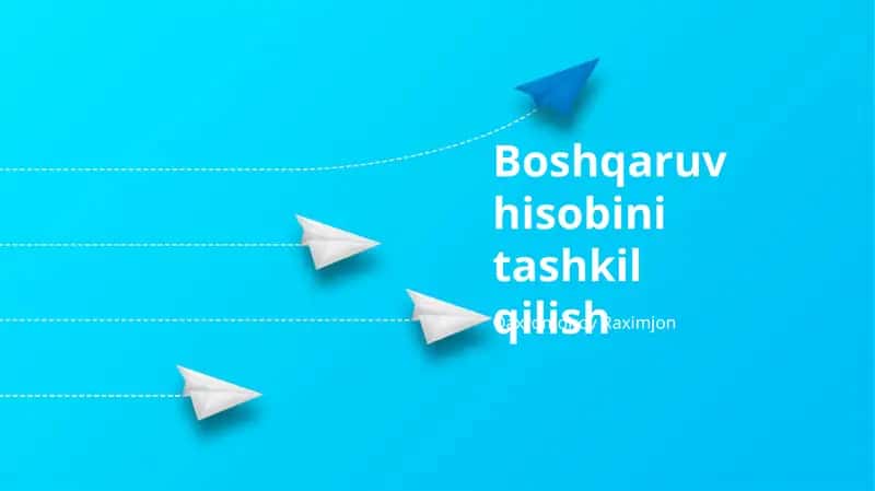 Boshqaruv Hisobi
