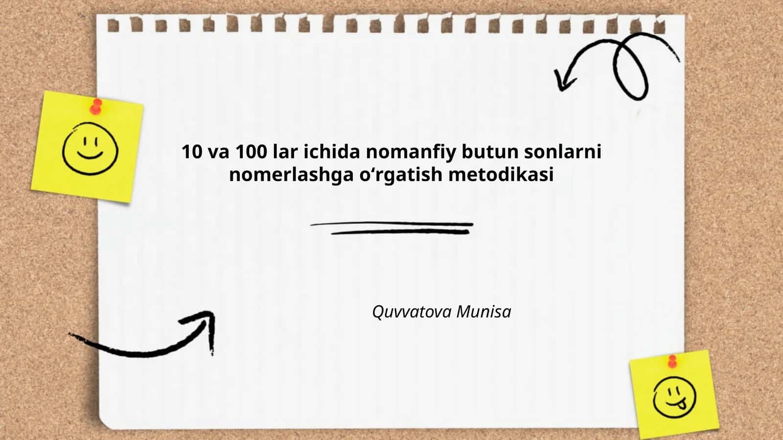 Son tushunchasi