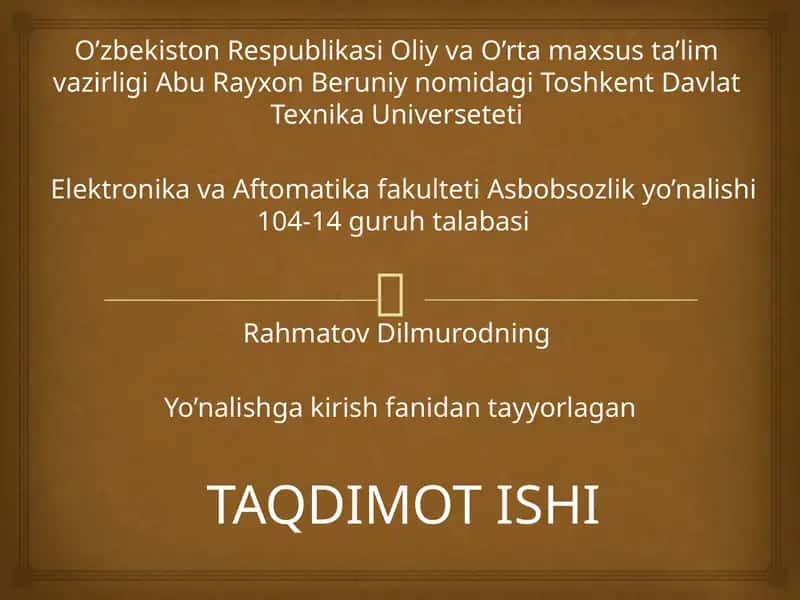 O’zgarmas tok bilan davolovchi galvanizatsiya va dori elektroforezi apparatlari