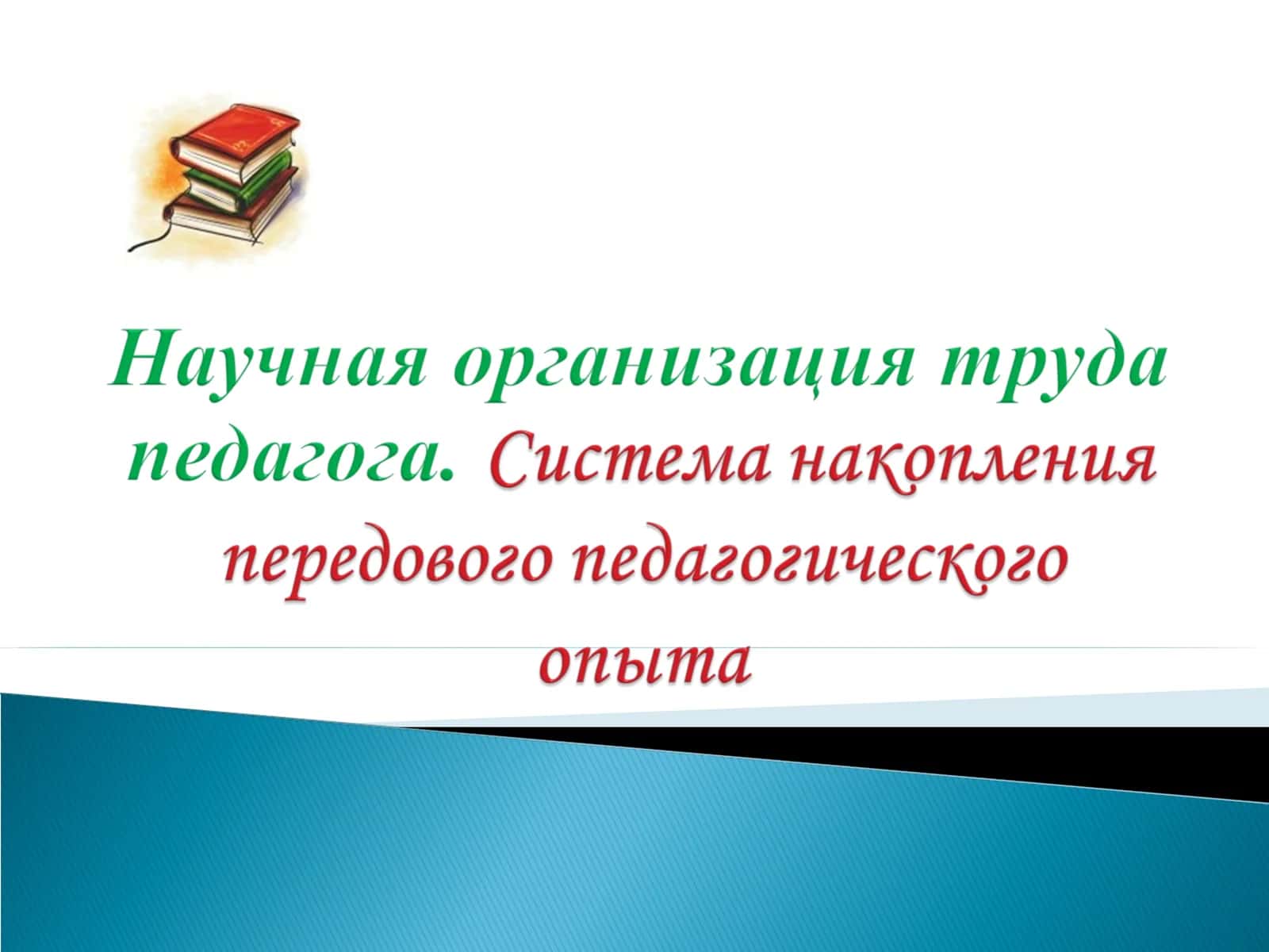 Сущность и принципы научной организации педагогического труда