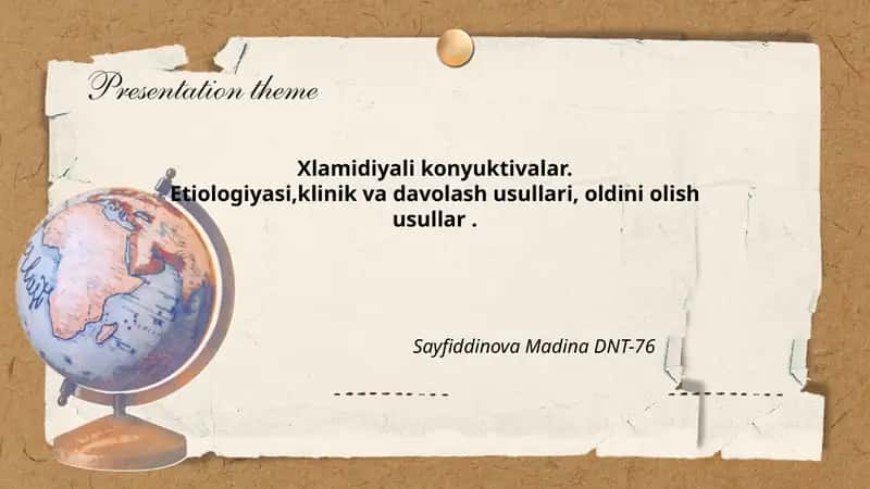 Xlamidiyali konyuktivalar