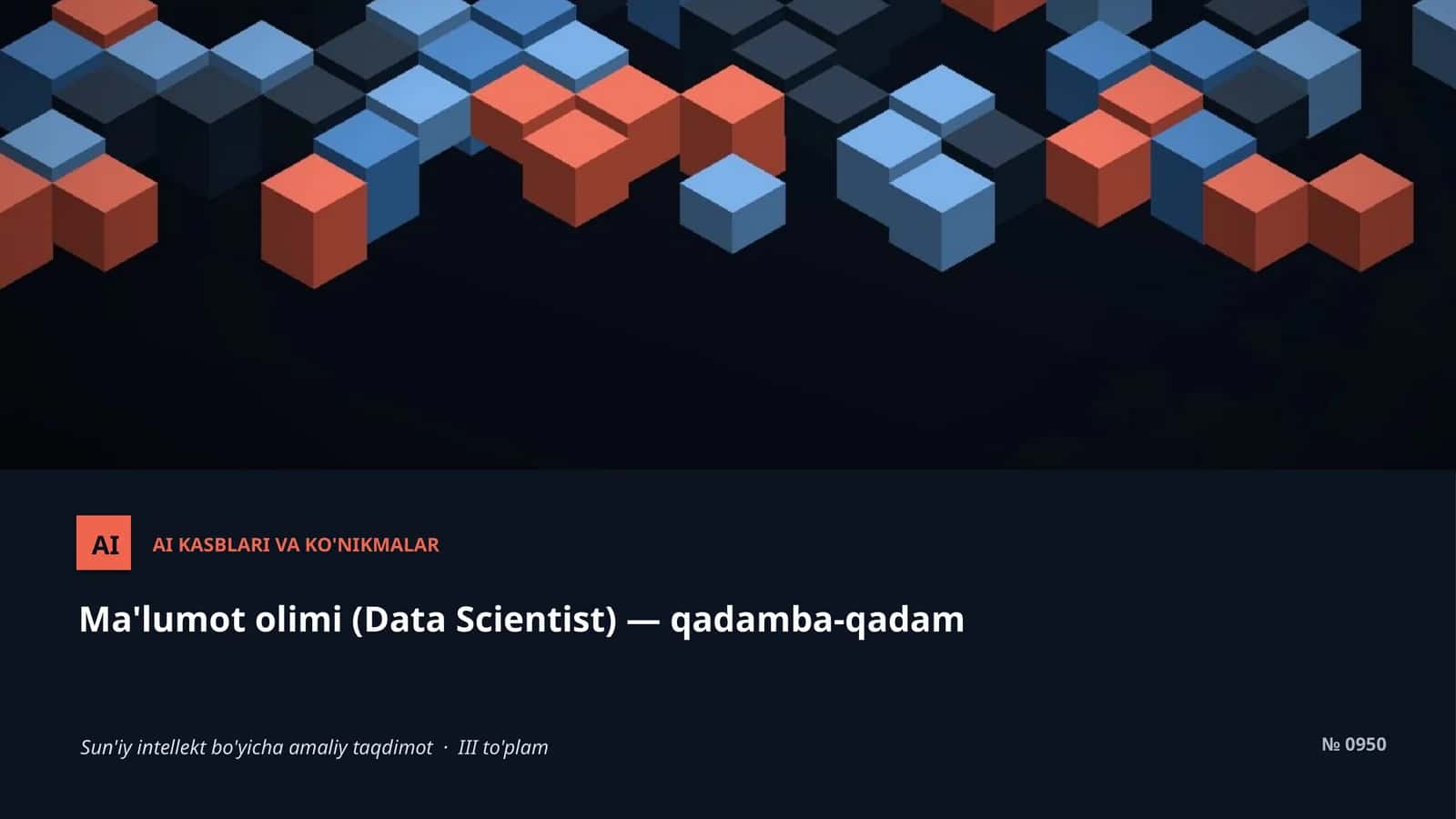 AI KASBLARI VA KO'NIKMALAR