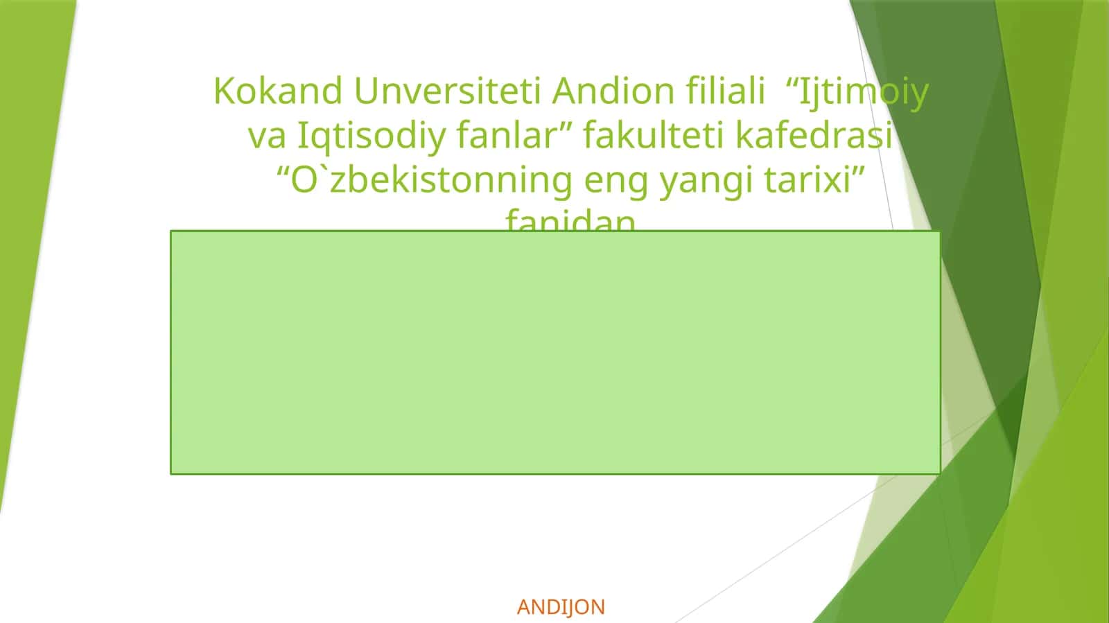 MUSTAQIL O‘ZBEKISTON RESPUBLIKASI TASHKIL TOPISHINING TARIXIY AHAMIYATI. O‘ZBEKISTONNING O‘ZIGA XOS ISTIQLOL VA TARAQQIYOT YO‘LI