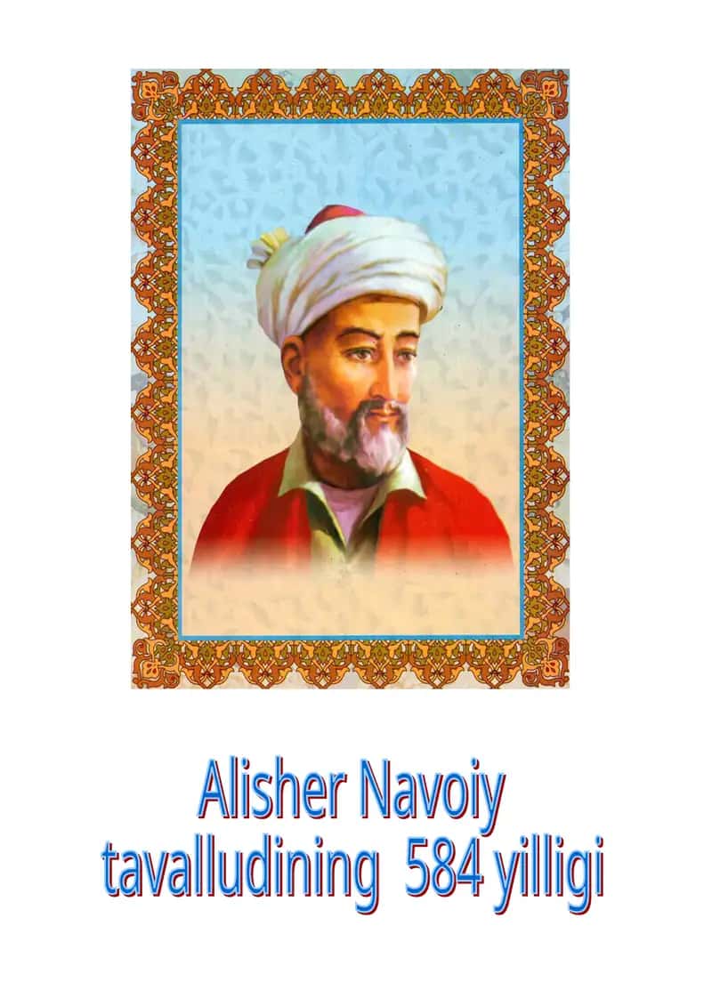 Alisher Navoiy tavalludiga bag'ishlangan tadbir senariysi