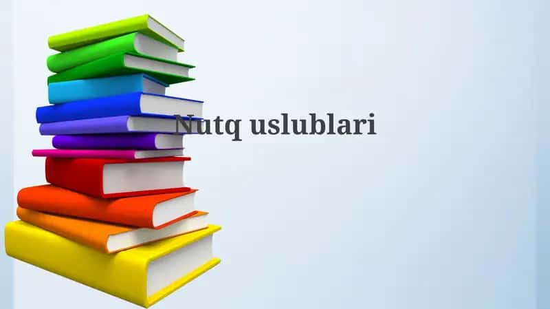 Nutq uslublari