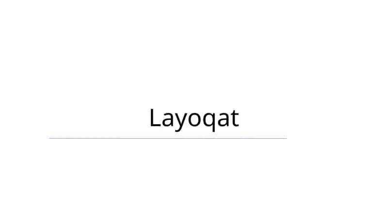 Layoqat