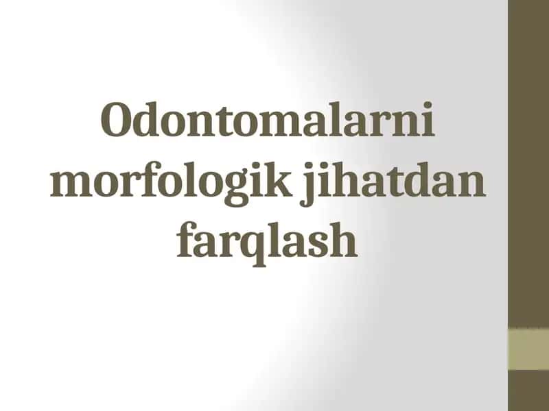 Odontoma