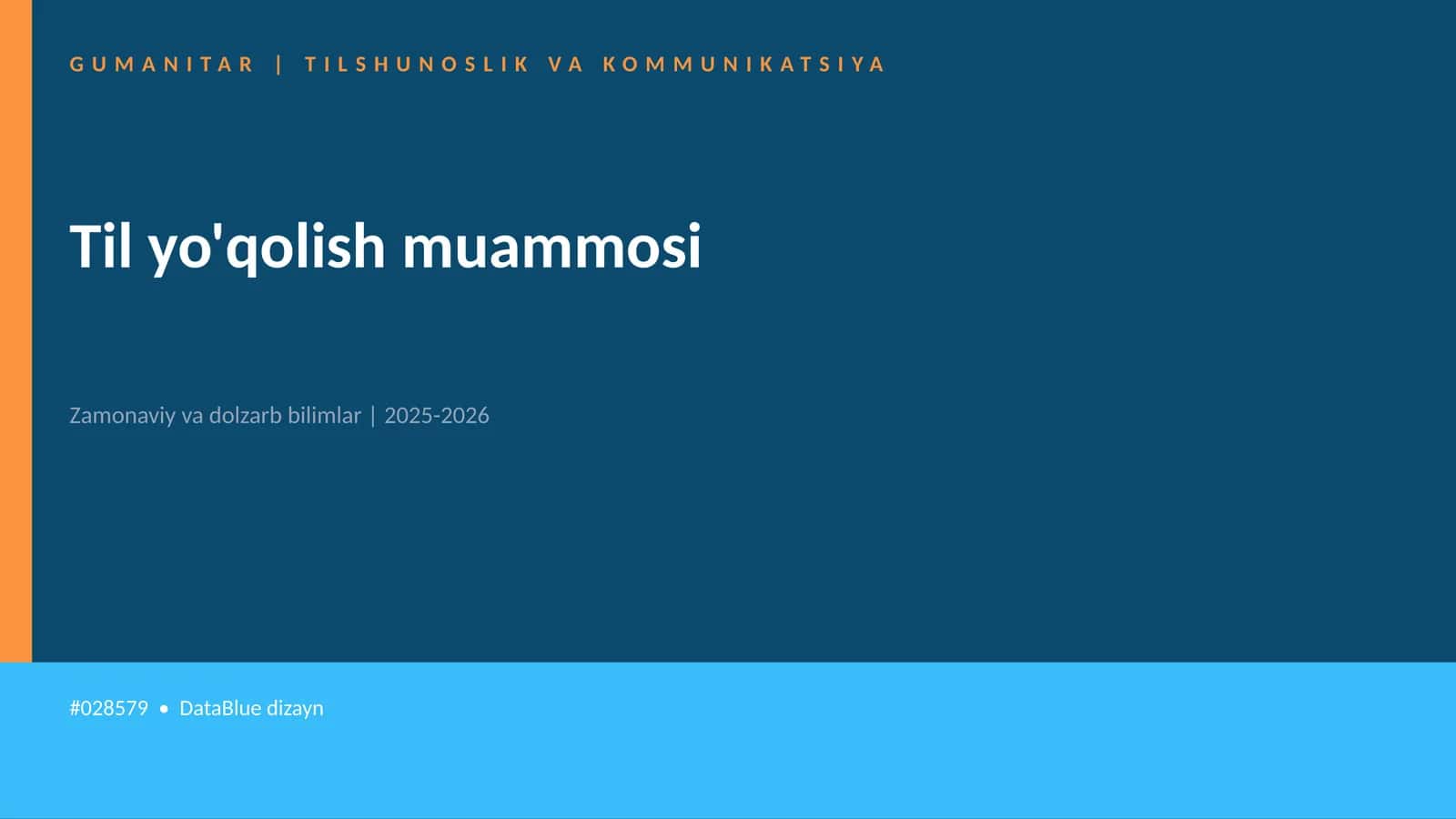 Til yo'qolish muammosi