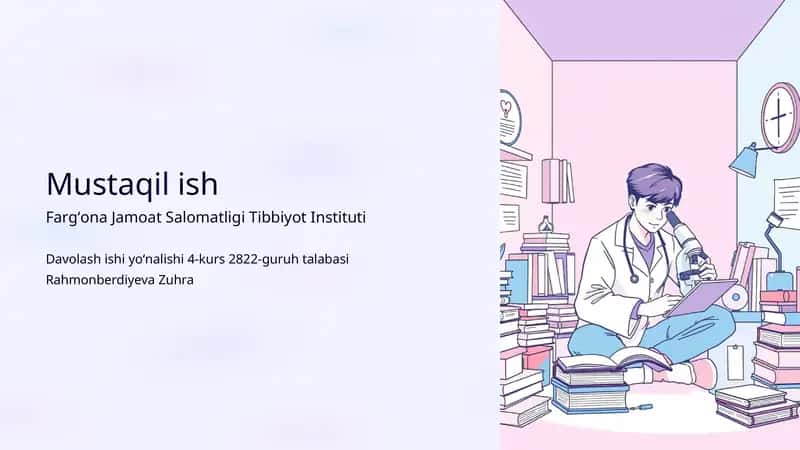Tuberkulyoz etiologiyasi va mikobakteriyalarning dorilarga chidamliligi