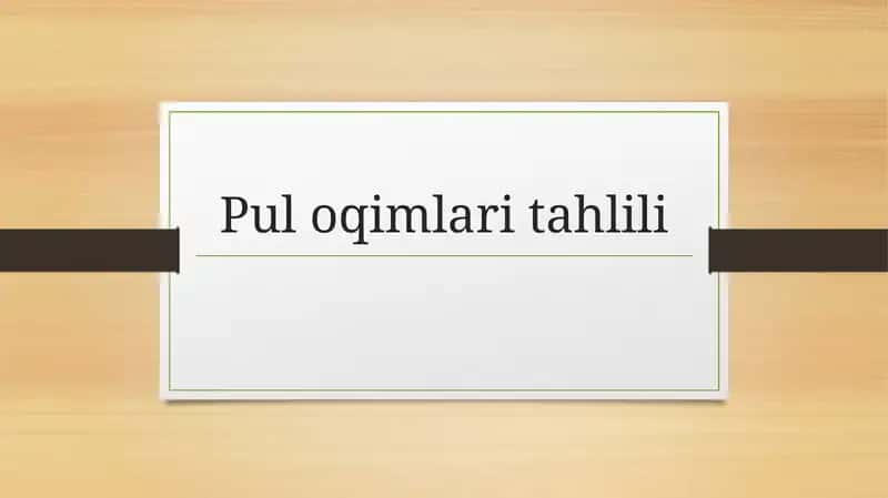 Puloqimlaritahlili