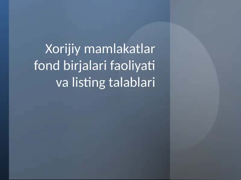 Fond birjasi