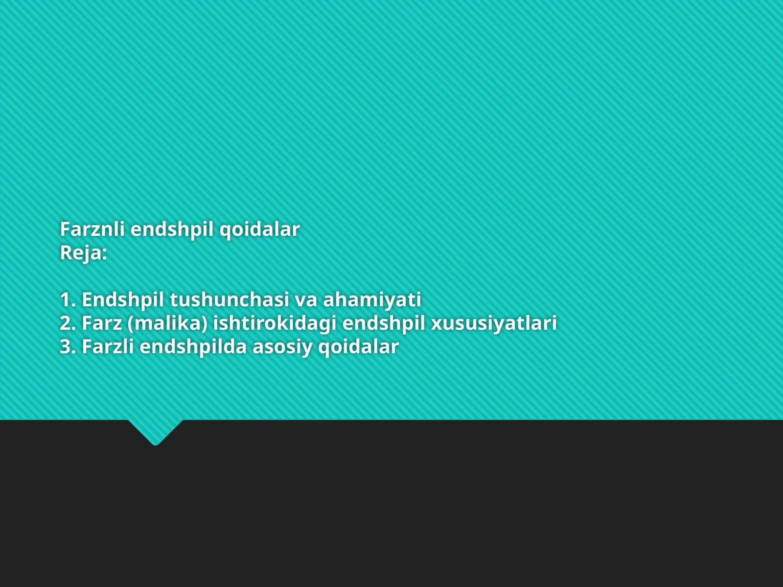 Farzli endshpil