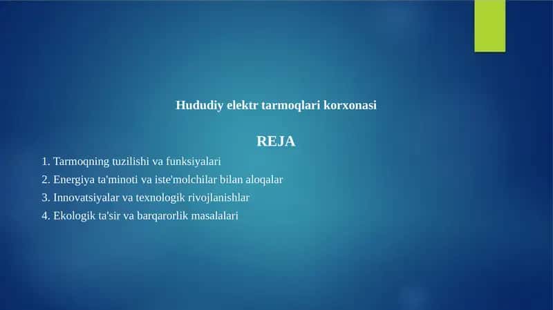 Hududiy elektr tarmoqlari korxonasi