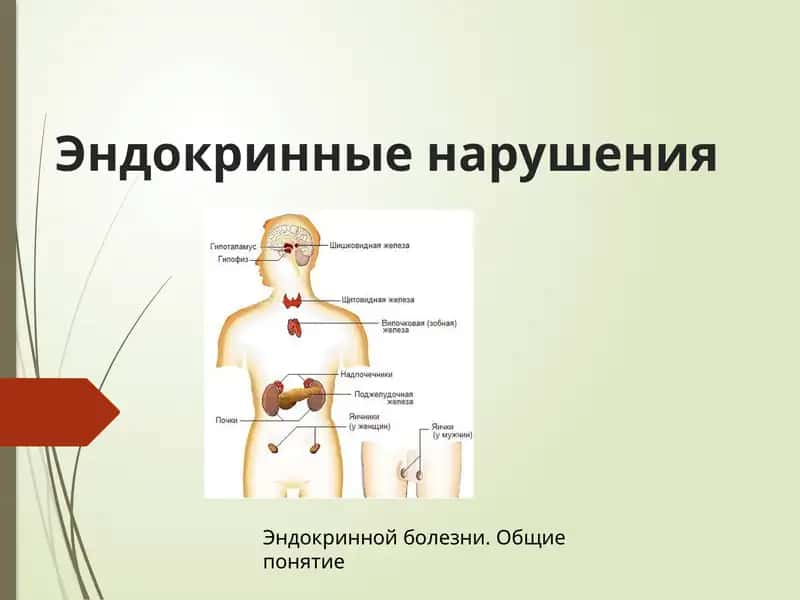 Эндокринные нарушения