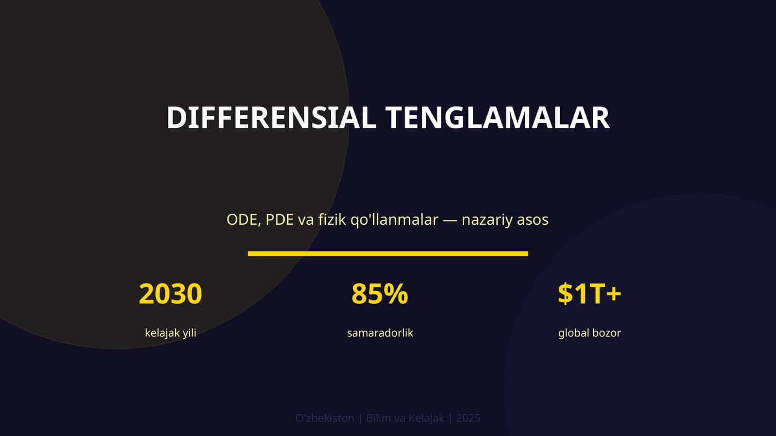 Differensial tenglamalar