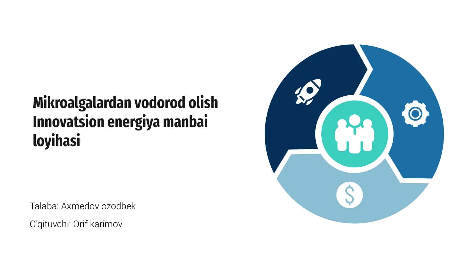 Mikroalgalardan vodorod olish