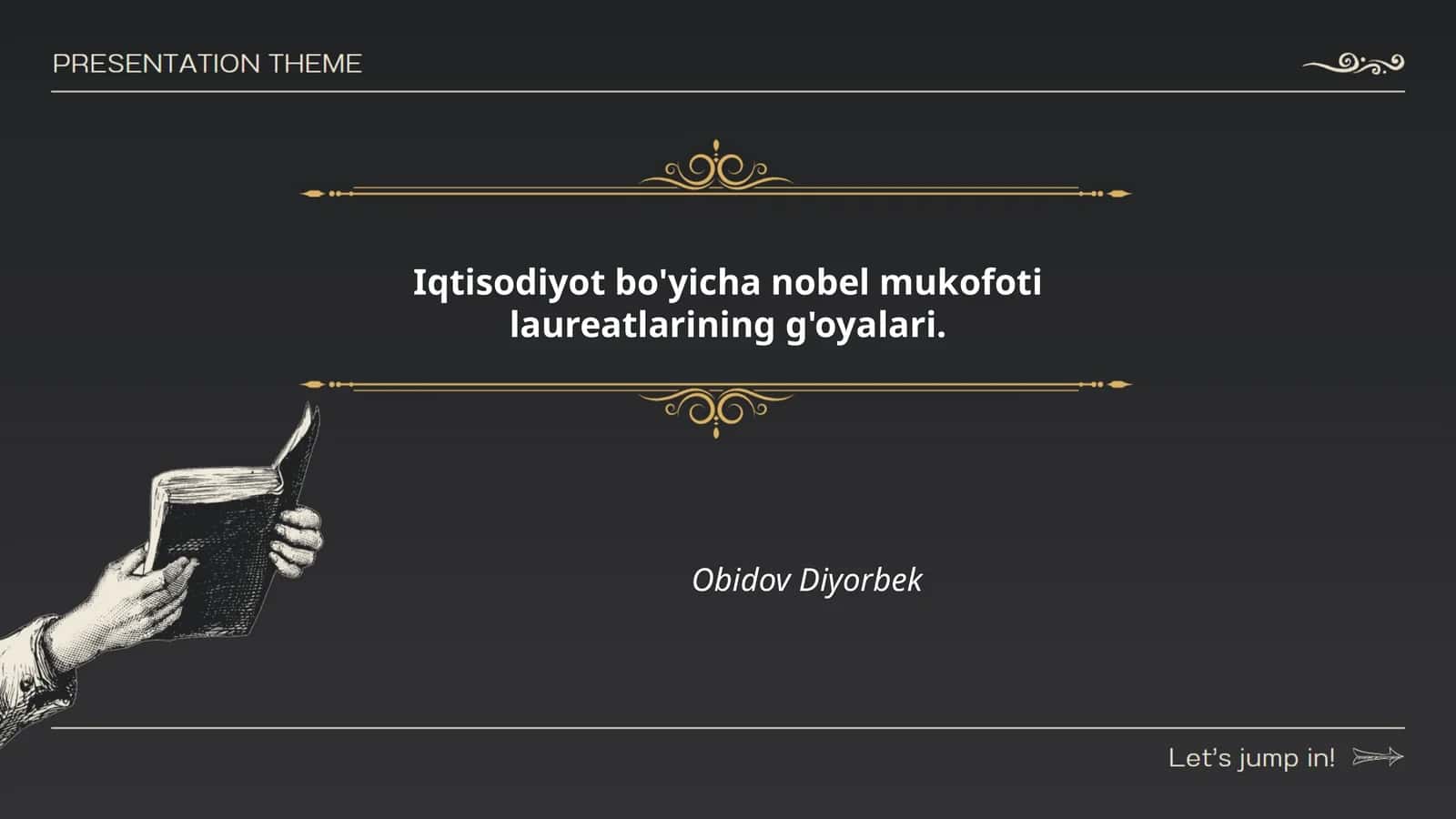 O'yin nazariyasi va Iqtisodiyot