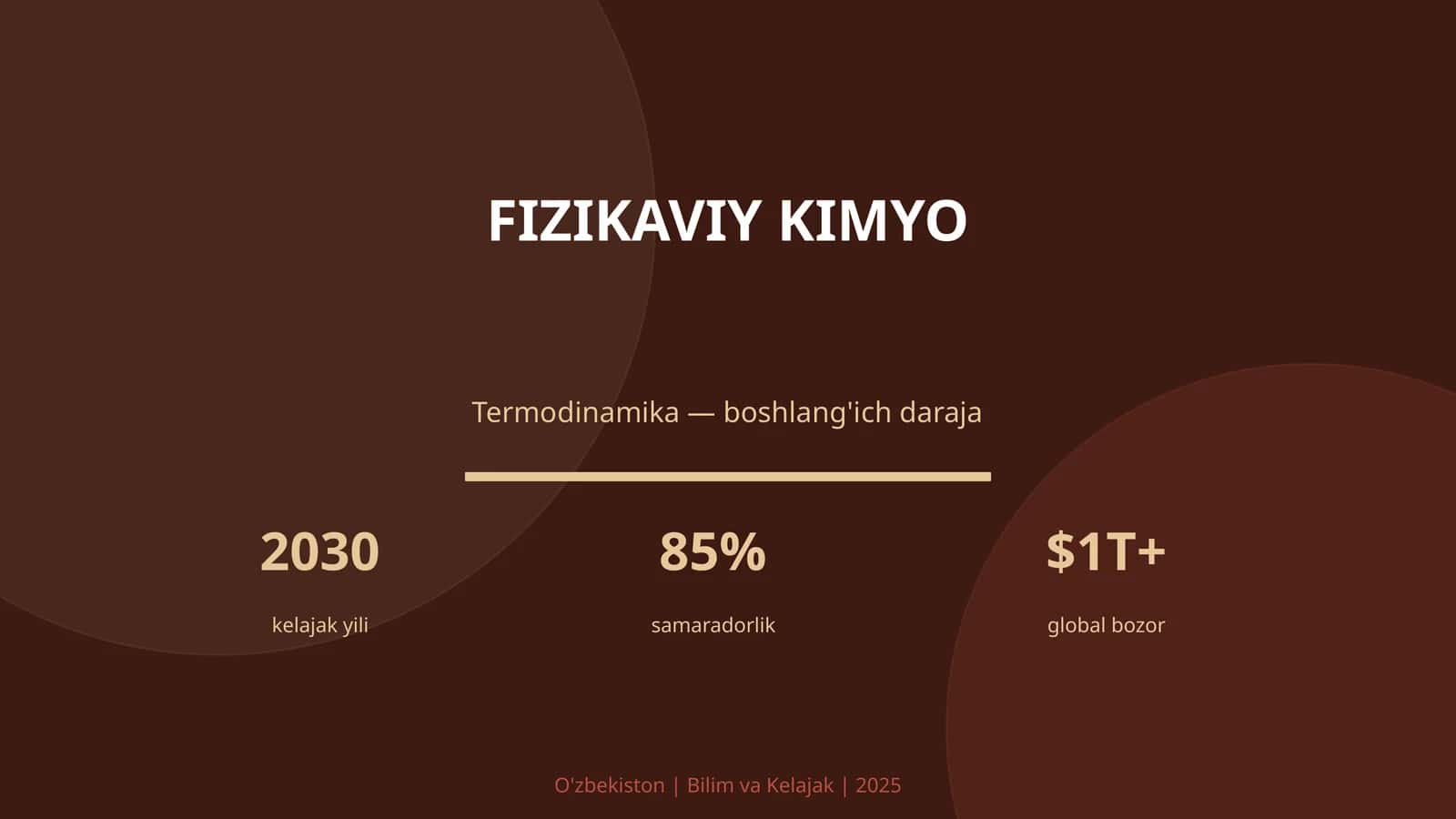 FIZIKAVIY KIMYO