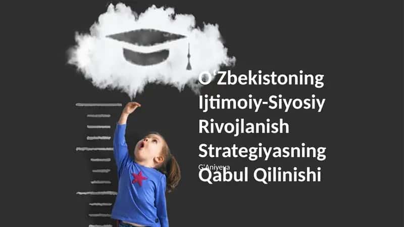 Oʻzbekistoning Ijtimoiy-Siyosiy Rivojlanish Strategiyasning Qabul Qilinishi