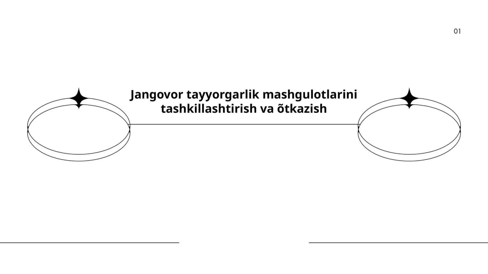 Jangovor tayyorgarlik mashgulotlarini tashkillashtirish va õtkazish